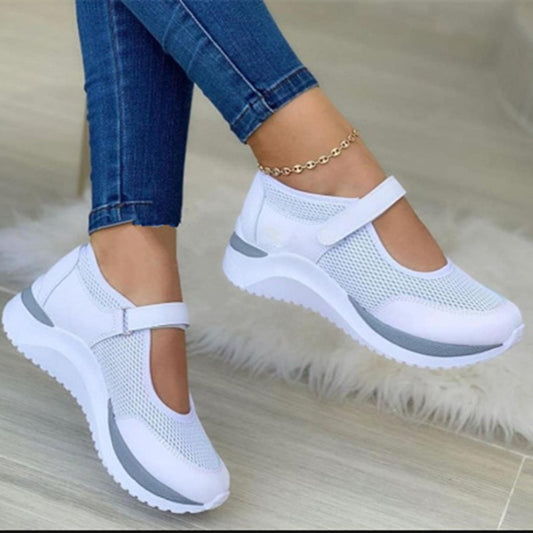 New Autumn Outdoor Breathable Mesh Shoes Women