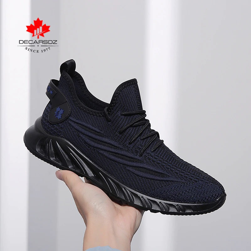 Men Shoes Comfy Design Mesh Breathable Sneakers Running Sports Shoes