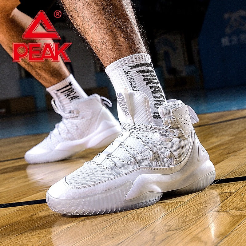 PEAK Men's Basketball Shoes Court Anti-slip Rebound Basketball Sneakers