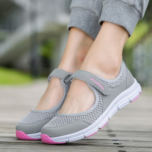 Summer Breathable Women Sneakers Healthy Walking Shoes Sport Running