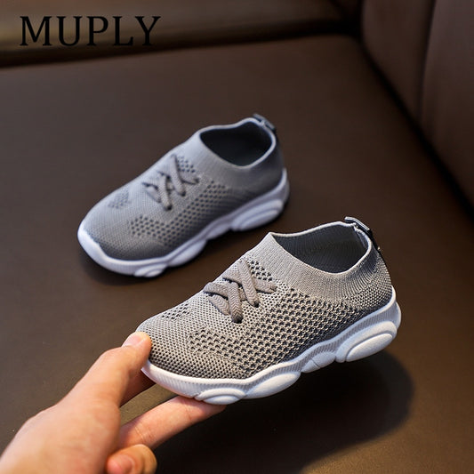 Kids Shoes Anti-slip Soft Rubber Bottom Baby Sneaker Sports Shoes