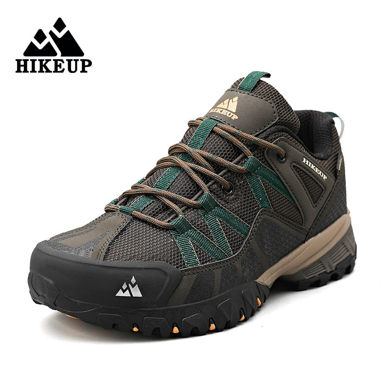 Men Hiking Shoes Mesh Fabric Mountain Climbing Shoes
