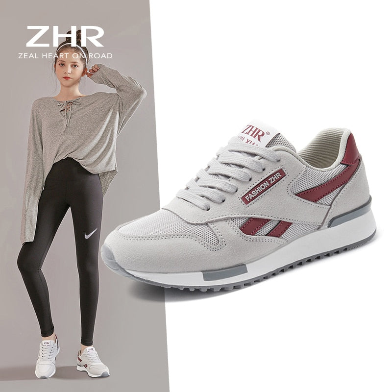 Spring Women Sneakers Sport Shoes Tennis Casual Flats Trainers