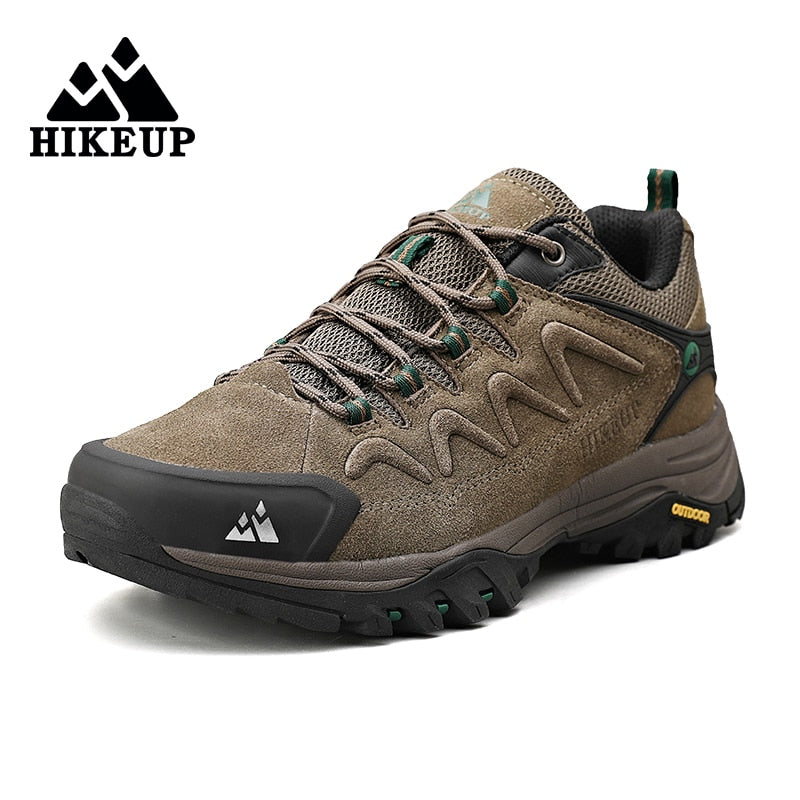 Summer Leather Men Hiking Shoes Tourist Trekking Sneakers Outdoor Shoes