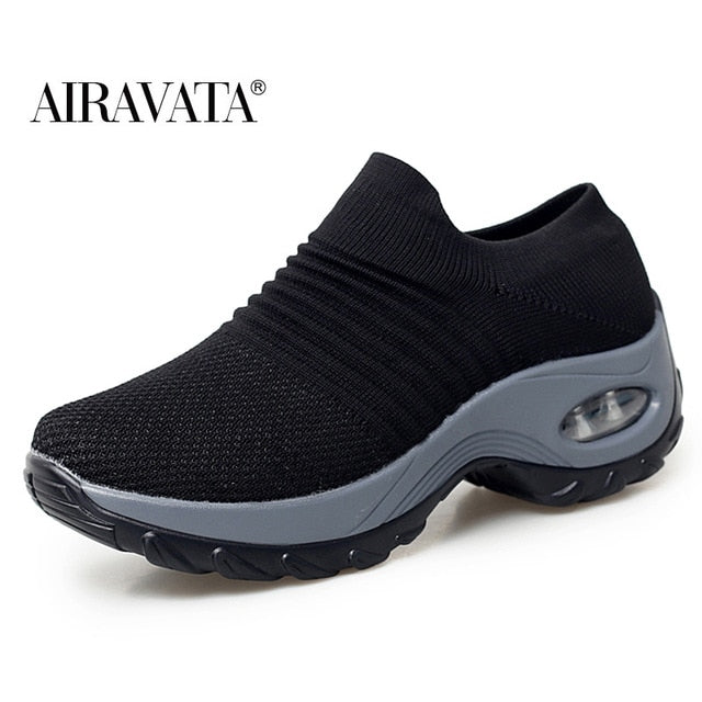 Women's Casual Shoes Chunky Sneakers Platform Walking Shoes