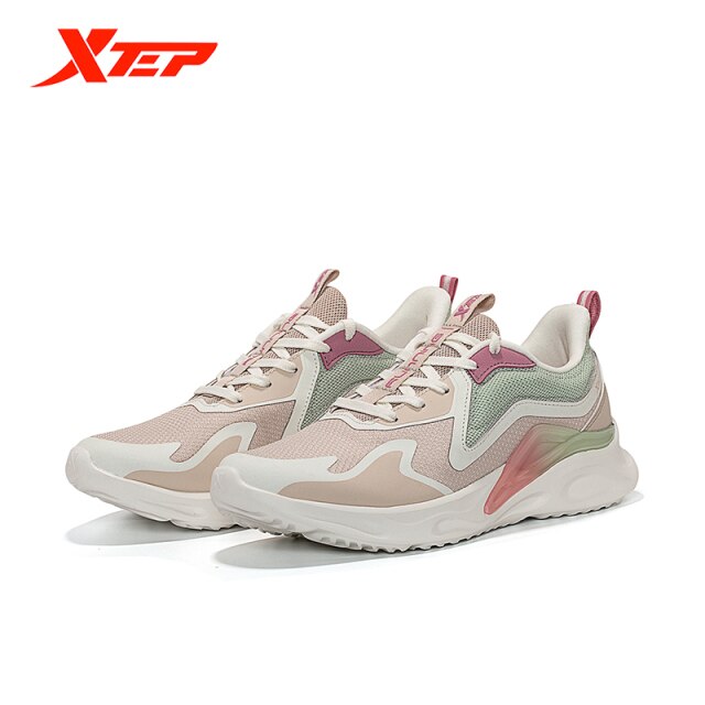 Xtep Women's Shoes Spring New Sports Shoes Women's Running Shoes
