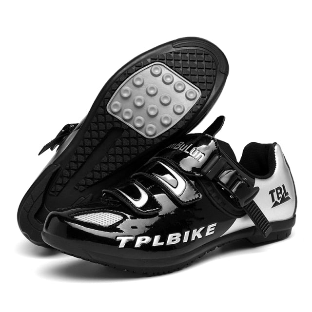 Professional Racing Road Bike Cycling Shoes Self-Locking Sports Cleat Shoes