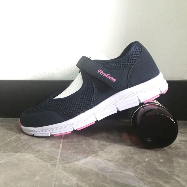 Summer Breathable Women Sneakers Healthy Walking Shoes Sport Running