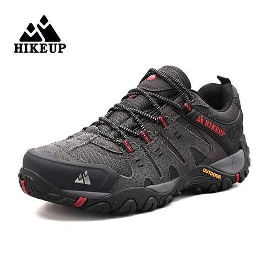 HIKEUP Men's Hiking Shoes Outdoor Hunting Shoes Tactical Sneakers