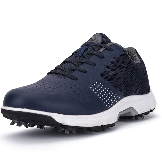 Men Spikes Golf Shoes Summer Spring Mesh Golf Sneakers