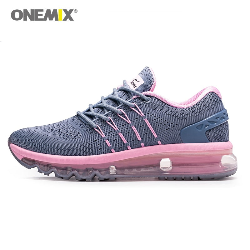 Onemix Women's Fashion Tennis Walking Shoes Sport Air Fitness Gym Running Shoes