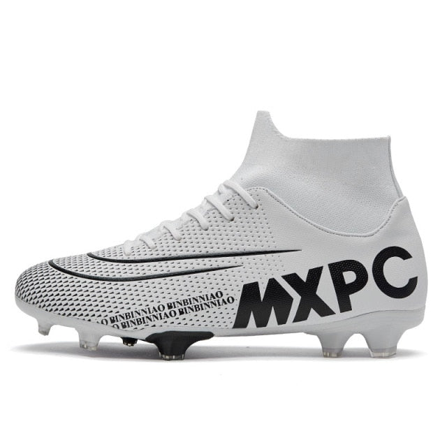 Hot Sale Turf Soccer Shoes Men High Ankle Training Soccer Boots